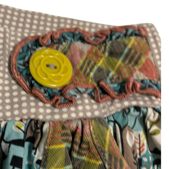 Matilda Jane modern Art Gabby skirt size 6 - Picture 3 of 9